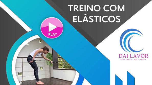 Treino com elásticos